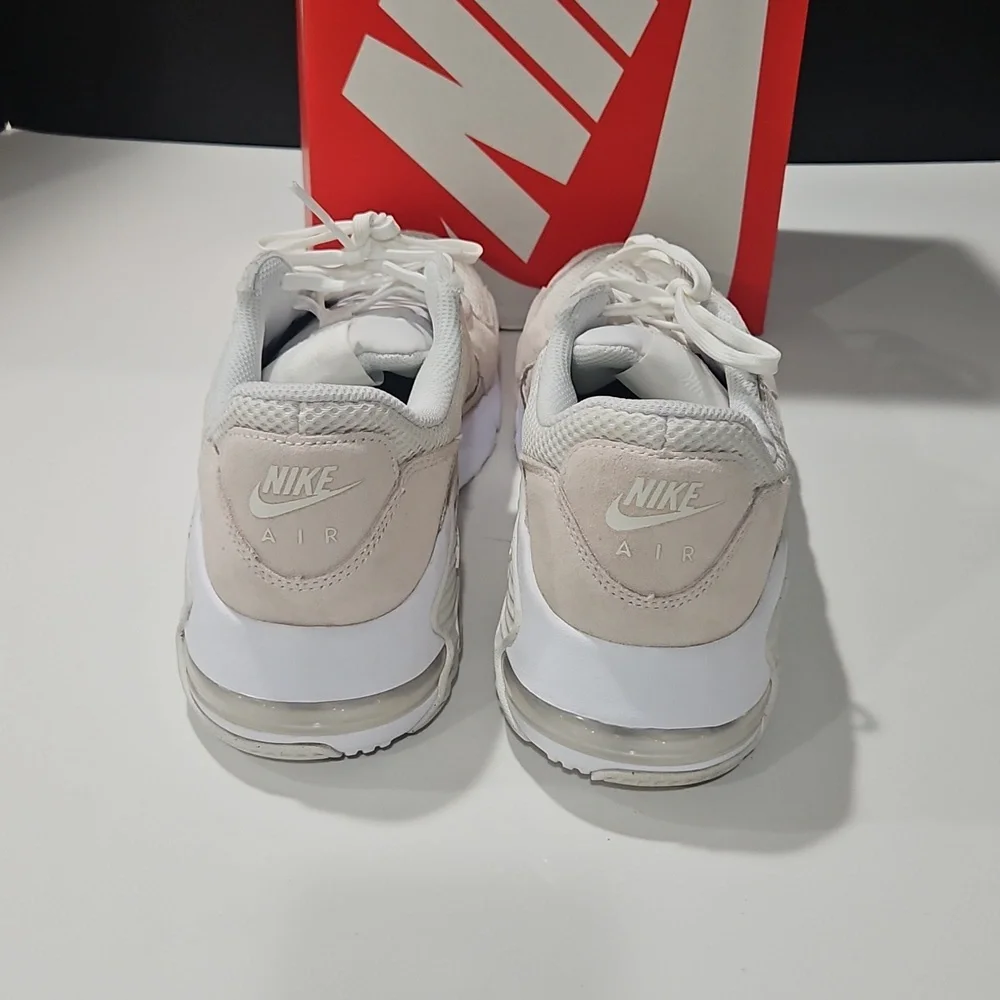 Nike Air Max Excee Cream and White Sneakers Platinium Sz 10 - Picture 4 of 9